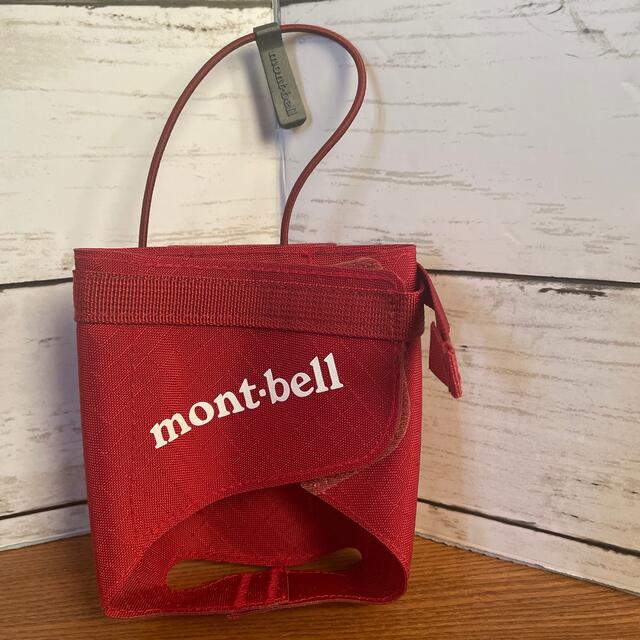 mont bell(モンベル)のモンベル　アジャスタブル　ボトルホルダー　レッド スポーツ/アウトドアのアウトドア(登山用品)の商品写真