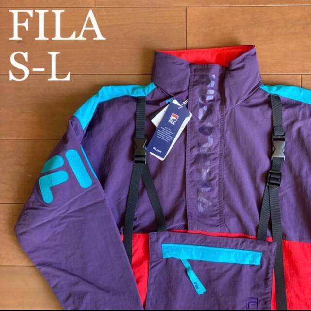 FILA(フィラ)の新品 FILA ナイロンジャケット マウンテンジャケット S-L マルチカラー メンズのジャケット/アウター(マウンテンパーカー)の商品写真