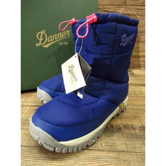 Danner(ダナー)の新品 ダナー フレッド 防水 スノー ブーツ NAVY/PINK 25.0 ① レディースの靴/シューズ(ブーツ)の商品写真