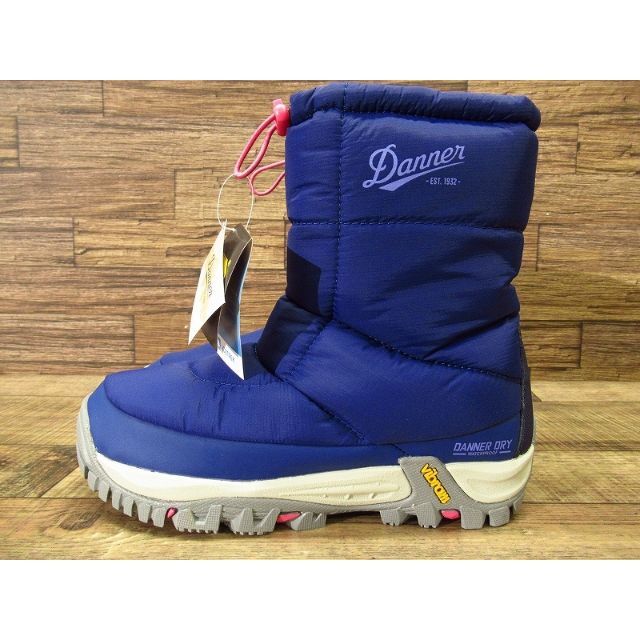 Danner(ダナー)の新品 ダナー フレッド 防水 スノー ブーツ NAVY/PINK 25.0 ① レディースの靴/シューズ(ブーツ)の商品写真