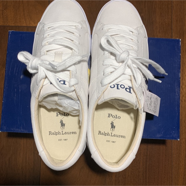 POLO RALPH LAUREN(ポロラルフローレン)のPOLO RALPH LAUREN ラルフローレン スニーカー 26.5cm メンズの靴/シューズ(スニーカー)の商品写真