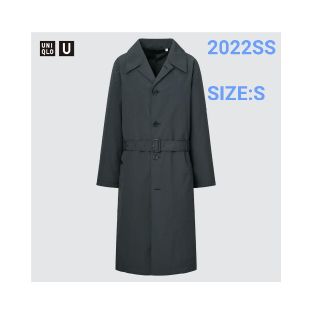 2022 SS UNIQLOU トレンチコート　ダークグレイ