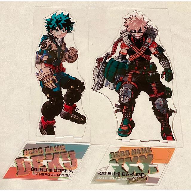 爆豪勝己 緑谷出久 アクリルMEGAフィギュア Vol.2 - キャラクターグッズ