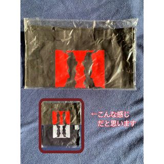 トウホウシンキ(東方神起)の【新品】東方神起　エコバッグ　黒　横顔？(アイドルグッズ)