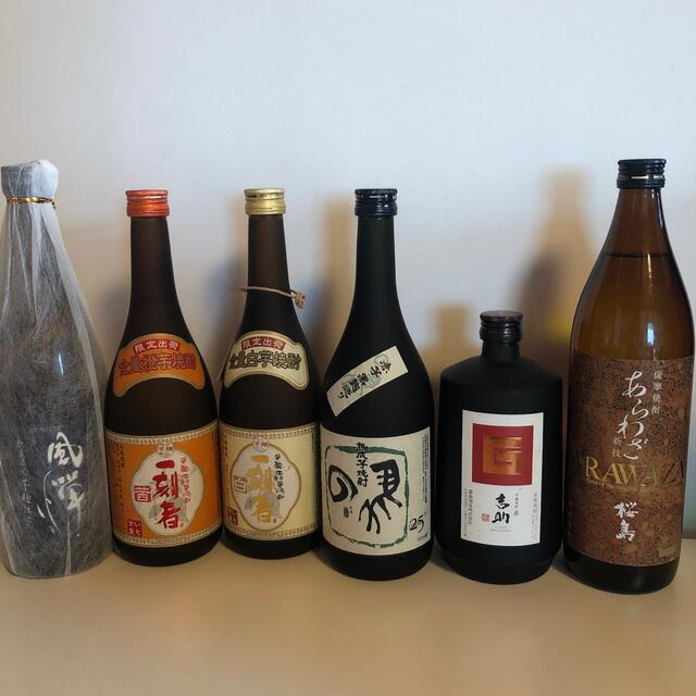 124【芋焼酎飲み比べ6本セット】＼送料無料でお得！／ 食品/飲料/酒の酒(焼酎)の商品写真