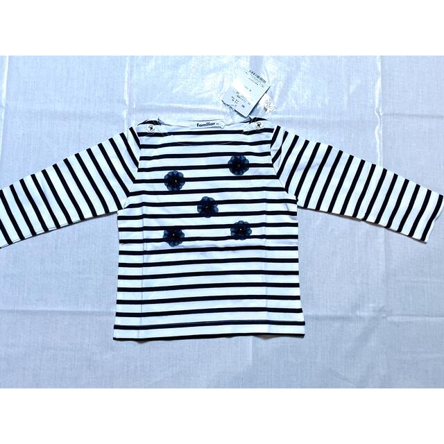 familiar(ファミリア)の新品　familiar ファミリア　Tシャツ　長袖 キッズ/ベビー/マタニティのキッズ服女の子用(90cm~)(Tシャツ/カットソー)の商品写真