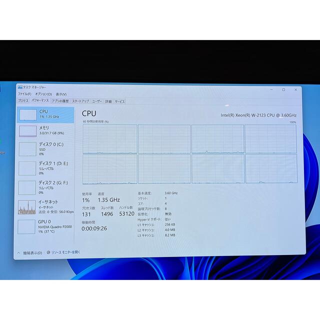 短納期対応 Z4 新品同様 HP 6コア12スレッド G4 Z4 G4 Workstation