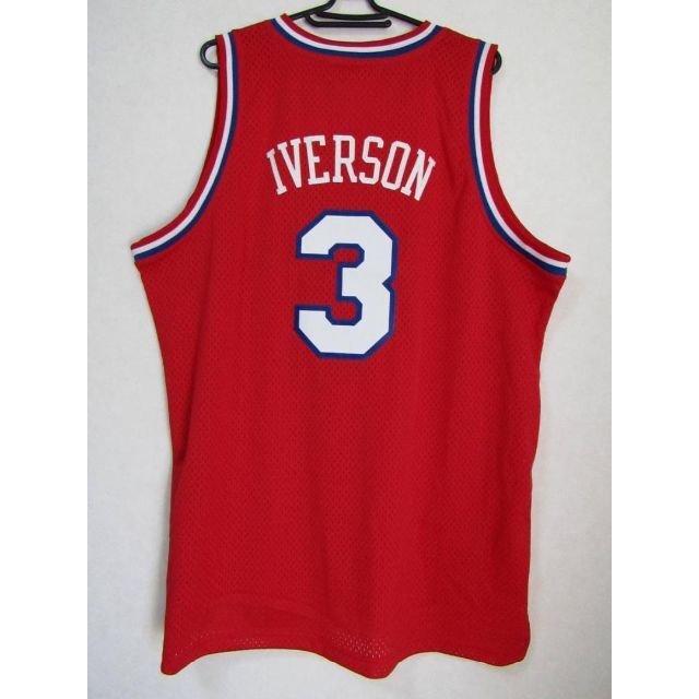 未使用品 アレン・アイバーソン IVERSON 76ers NBA ユニフォーム