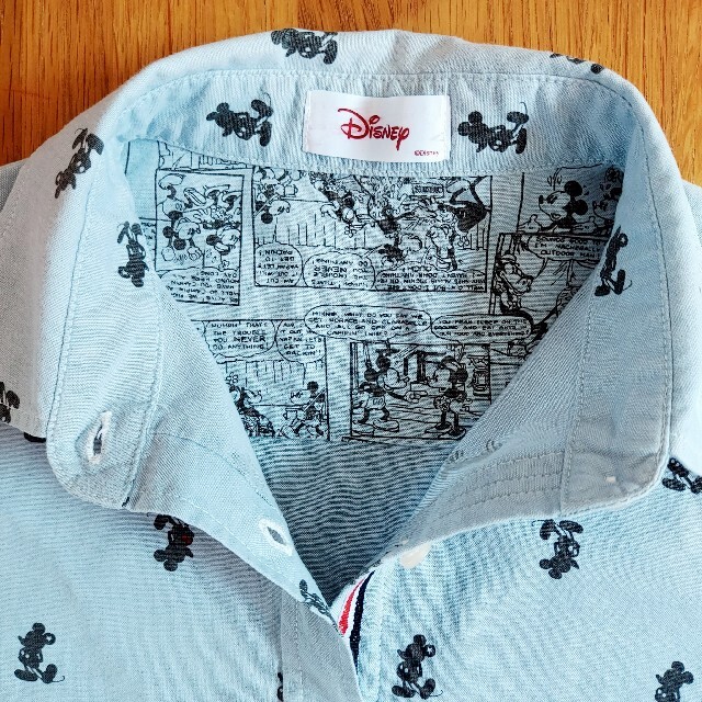 Disney(ディズニー)のミッキー　七分袖　シャツ レディースのトップス(シャツ/ブラウス(長袖/七分))の商品写真