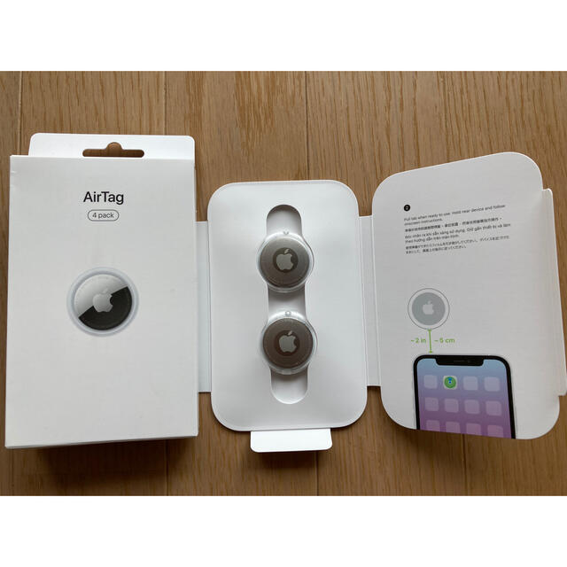 AirTag本体２個セット Apple正規品