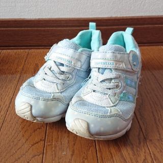 スーパースター(SUPERSTAR)のSUPERSTAR ミント×ライトブルー 18.5cm(スニーカー)