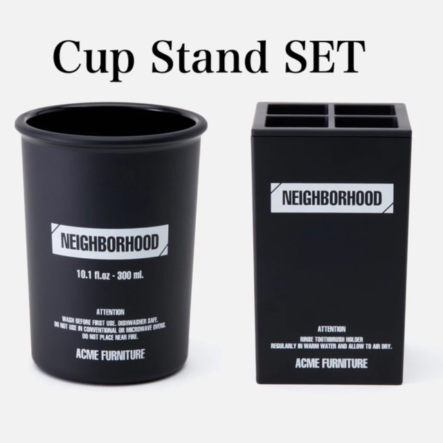 NEIGHBORHOOD CI P-TOOTHBRUSH STAND P-CUP