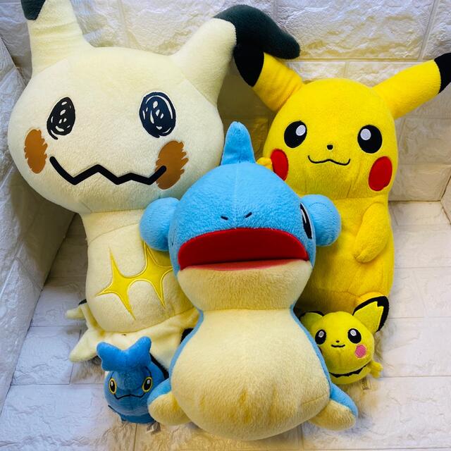 【匿名配送】ポケットモンスター　ぬいぐるみ　6点セット　まとめ売り