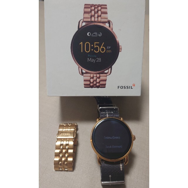 FOSSIL Q スマートウォッチ ウェアラブル Q WANDER Qワンダー