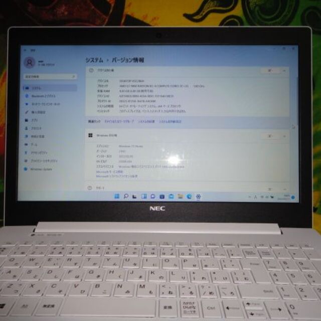 ★未使用に近い2020年製★NEC★爆速正規Win11/Office 2021 6
