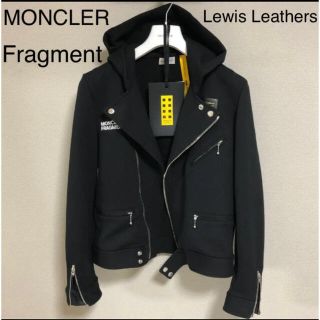 モンクレール(MONCLER)のMONCLERモンクレール フラグメント ルイスレザー ライダース　パーカー(パーカー)