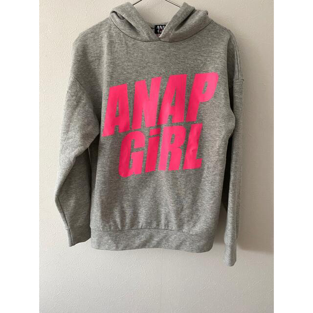 ANAP(アナップ)のANAPガール　パーカー キッズ/ベビー/マタニティのキッズ服女の子用(90cm~)(その他)の商品写真