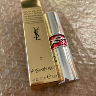 イヴサンローランボーテ(Yves Saint Laurent Beaute)のイヴサンローランルージュヴォリュプテキャンディグレーズ　2 新品(口紅)