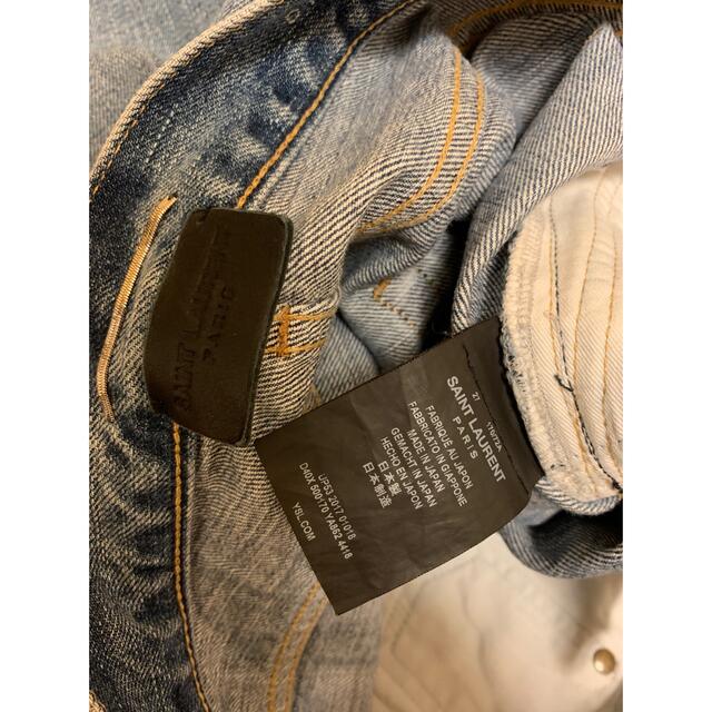 Saint Laurent - 国内正規 18SS Saint Laurent サンローラン ダメージ