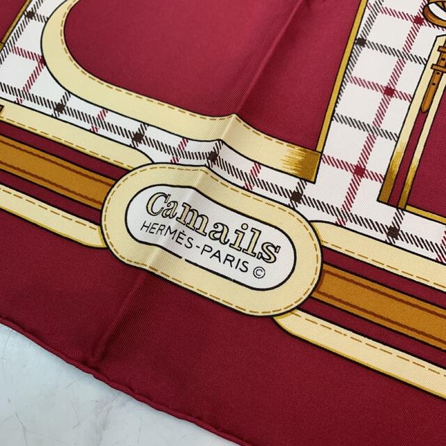 ☆超美品☆HERMES エルメス カレ90 カマイユ ボルドー系 - grupobatia