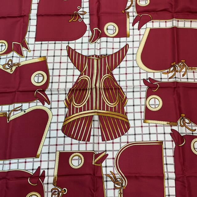 ☆超美品☆HERMES エルメス カレ90 カマイユ ボルドー系 - grupobatia