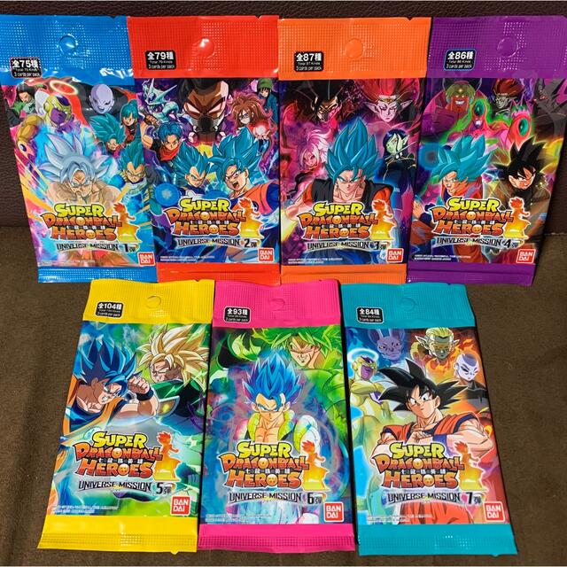 ⭐️スーパードラゴンボールヒーローズ　台湾版パック　コンプセット⭐️