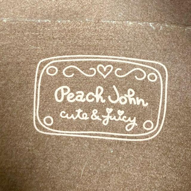 PEACH JOHN(ピーチジョン)のPeach Jhon レディース フェルト トートバッグ ブラウン レディースのバッグ(トートバッグ)の商品写真