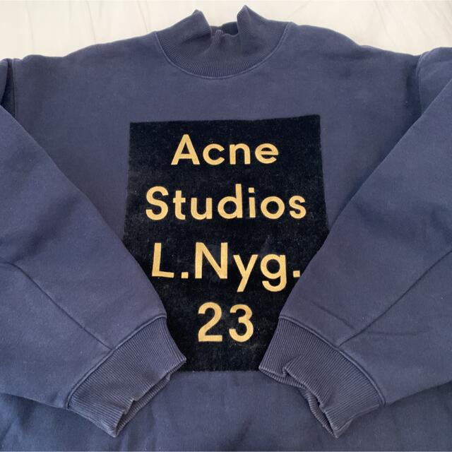 ACNE(アクネ)の●em様専用●アクネストゥディオズ　ロゴスウェット レディースのトップス(トレーナー/スウェット)の商品写真