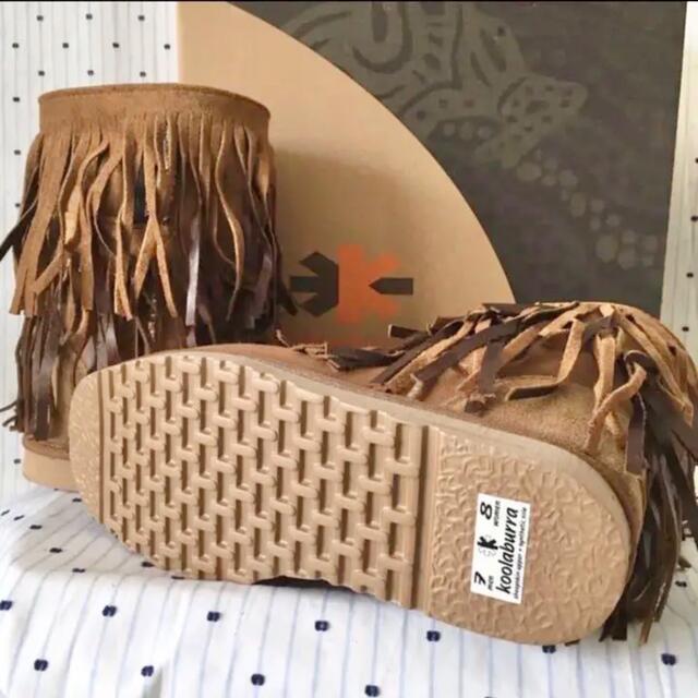 UGG(アグ)のkoolaburraクーラブラ OG限定ダブルフリンジムートンブーツ 25cm レディースの靴/シューズ(ブーツ)の商品写真