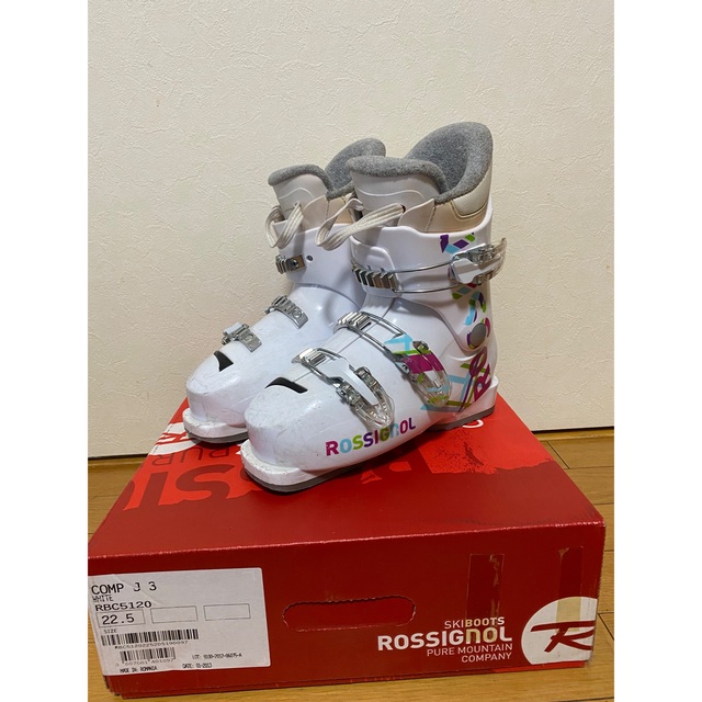 ROSSIGNOL - ロシニョール キッズスキーブーツ22.5の通販 by