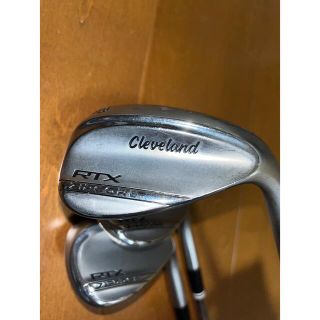 クリーブランドゴルフ(Cleveland Golf)のクリーブランド☆RTX ジップコア/ツアーサテン/50°54°58°(クラブ)