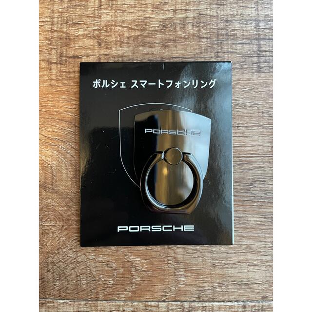 Porsche(ポルシェ)の【未使用】ポルシェ スマートフォンリング スマホ/家電/カメラのスマホアクセサリー(その他)の商品写真