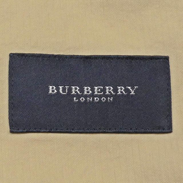 BURBERRY(バーバリー)のビッグロゴ テーラードジャケット ブレザー バーバリー L メンズ ベージュ メンズのジャケット/アウター(テーラードジャケット)の商品写真