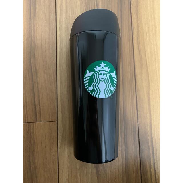 Starbucks Coffee(スターバックスコーヒー)の新品未使用スターバックス　ステンレスマグ　魔法瓶タンブラー　スタバ黒　コストコ インテリア/住まい/日用品のキッチン/食器(タンブラー)の商品写真