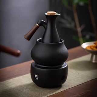 酒器9点セット 陶器 酒燗器付き 徳利 熱燗 冷酒 高級感 清酒用 酒器