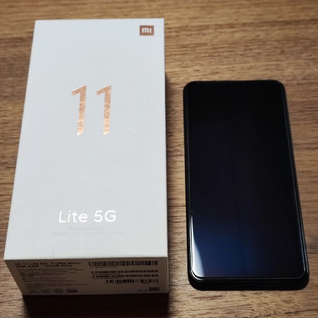 Xiaomi Mi 11 Lite 5G トリュフブラック 128GB