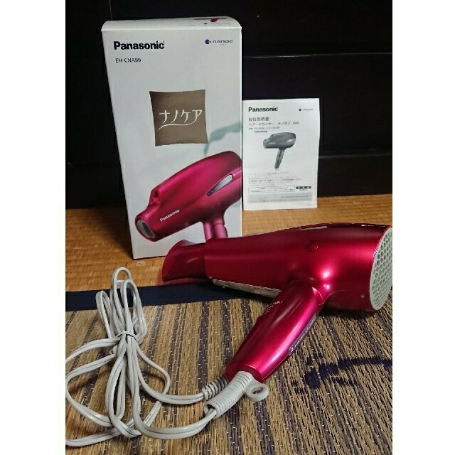 Panasonic ヘアドライヤー ナノケア EH-CNA99-RP ピンク