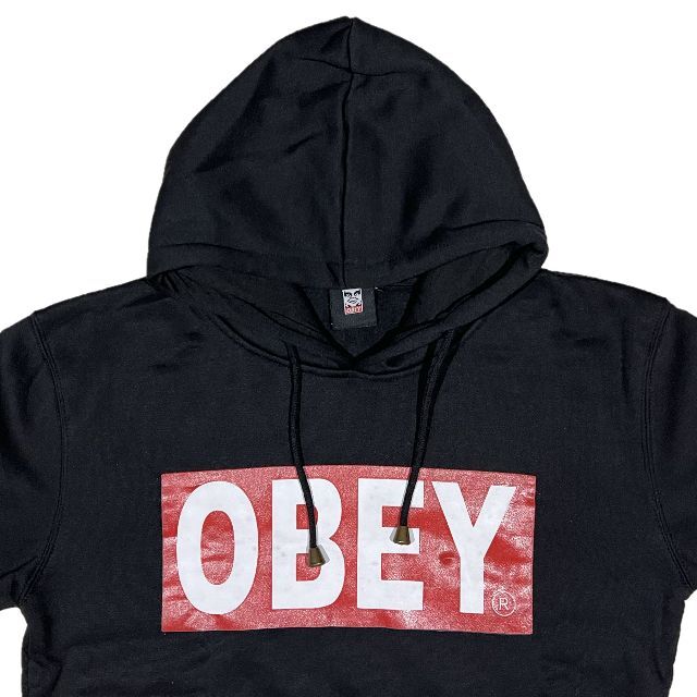 ★新品未使用タグ付き★ OBEY オベイ 熊のパーカー手錠 大きいサイズ