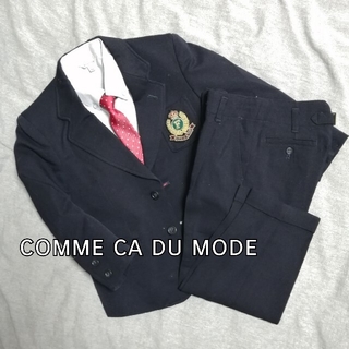 コムサデモード(COMME CA DU MODE)のコムサデモード☆110ジャケットパンツシャツネクタイ4点セット男の子入学式卒園式(ドレス/フォーマル)