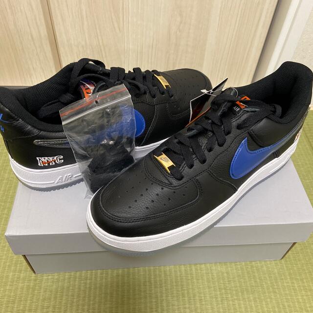 靴/シューズKITH × Nike Air Force 1 New York Knicks