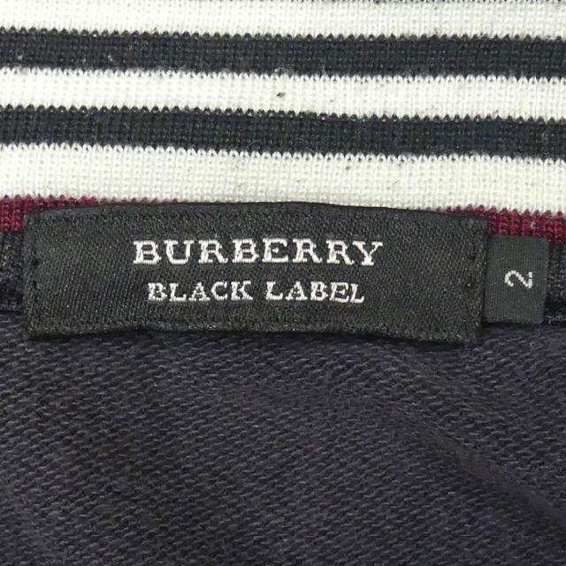 BURBERRY BLACK LABEL(バーバリーブラックレーベル)のジャージ ジャケット ブルゾン バーバリーブラックレーベル M メンズ 2 古着 メンズのトップス(ジャージ)の商品写真