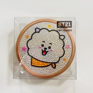 ボウダンショウネンダン(防弾少年団(BTS))の新品　BT21 スパークス　ラウンド缶　アールジェイ(キャラクターグッズ)