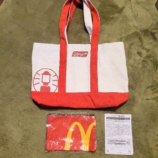 マクドナルド(マクドナルド)のマクドナルド　トートバッグ&ポーチ(トートバッグ)