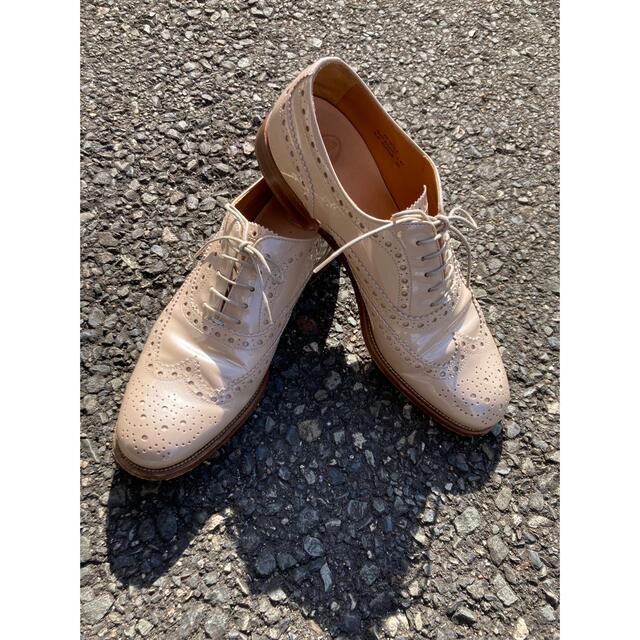 ホワイト系,23.5cm【在庫限り】 【Church's】Burwood ※左右サイズ違い 【即納&大特価】 【Church’s】Burwood ※左右サイズ違います ローファー/革靴