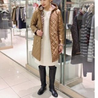 イエナ(IENA)のtraditional weatherwear キルティングコート(ロングコート)