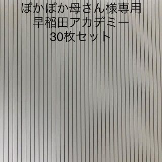 ぽかぽか母さん様専用　早稲田アカデミー　株主優待券　30枚セット(その他)