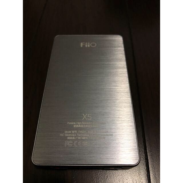 ポータブルプレーヤーFiio X5 2nd ハイレゾプレーヤー。SDカード256付き