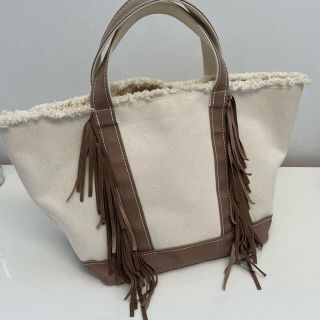 【良品】ayako Eco suede ToteBag M キャメル(トートバッグ)