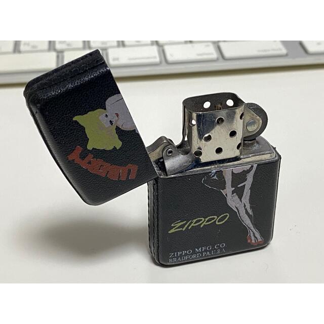 ZIPPO(ジッポー)のZippo/ライター/ビンテージ/レザー/Liberty/1994年/革巻/美品 メンズのファッション小物(タバコグッズ)の商品写真