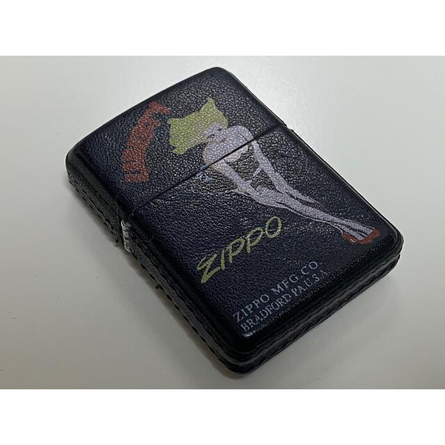 ZIPPO(ジッポー)のZippo/ライター/ビンテージ/レザー/Liberty/1994年/革巻/美品 メンズのファッション小物(タバコグッズ)の商品写真